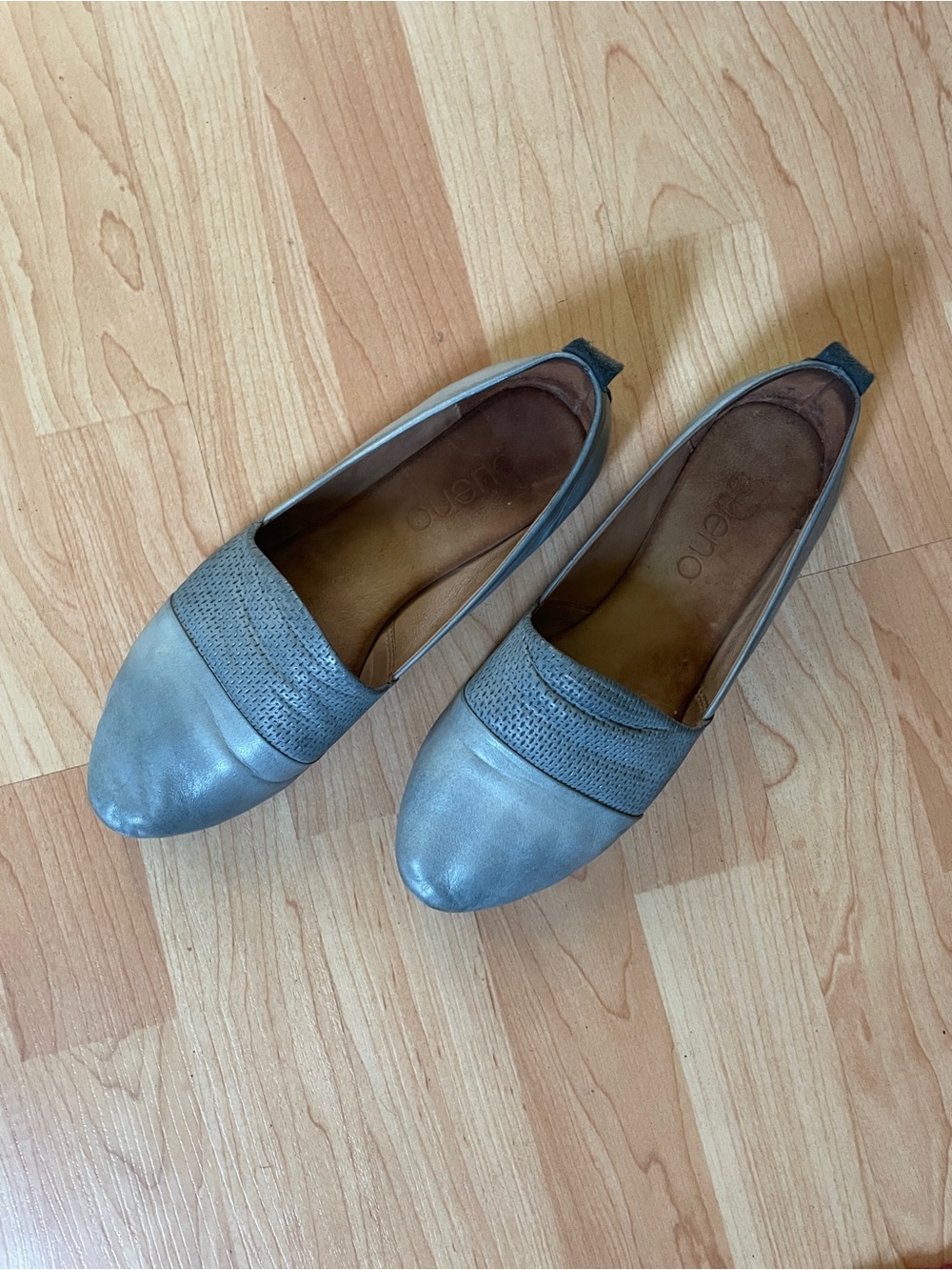 Bueno leather flats